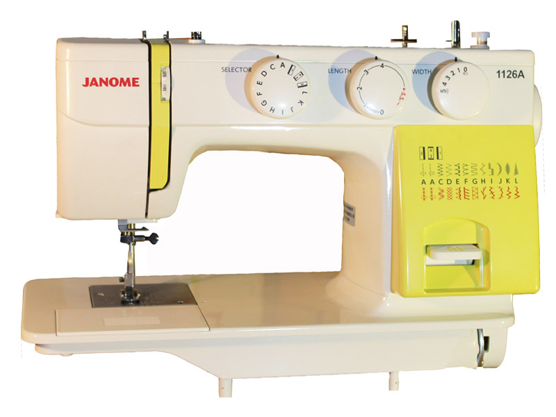 1126A JANOME چرخ خیاطی ژانومه چرخ گلدوزی