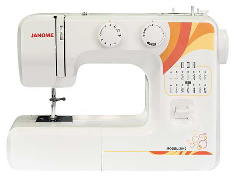 2040 JANOME چرخ خیاطی ژانومه چرخ گلدوزی