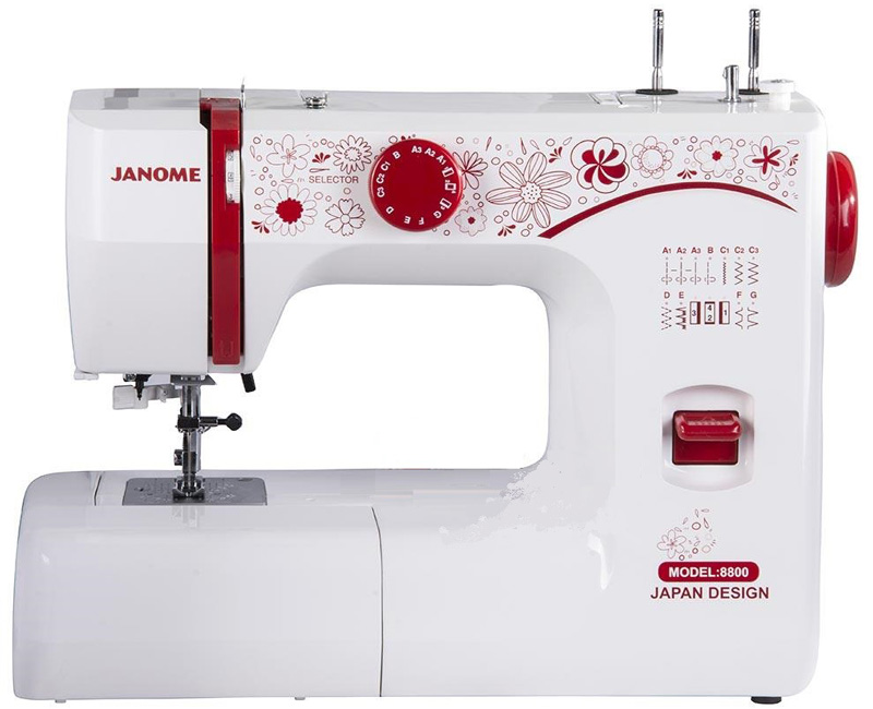 8800 JANOME چرخ خیاطی ژانومه چرخ گلدوزی