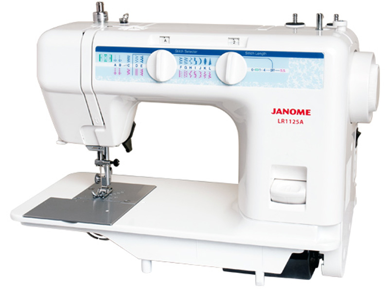 JR1125 JANOME چرخ خیاطی ژانومه چرخ گلدوزی