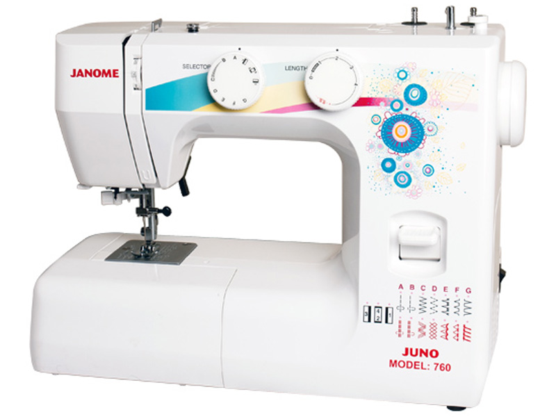 760 JANOME چرخ خیاطی جونو چرخ گلدوزی